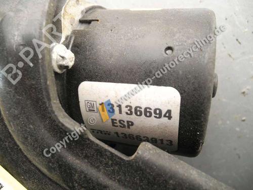 ABS pump OPEL VECTRA C Estate (Z02) 2.2 direct (F35) | BP20554621M43