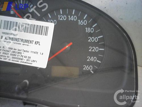 Instrument cluster VW PASSAT B5 (3B2) 1.8 | BP20556072C47 
