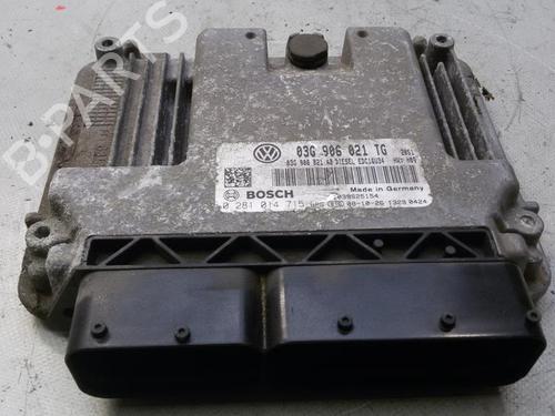 Used Engine control unit (ECU) SKODA OCTAVIA II Combi (1Z5) 1.9 TDI (105 hp) 20574639