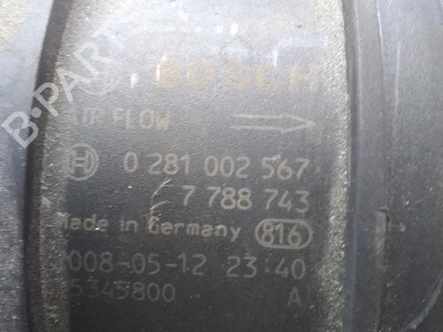 Mass air flow sensor BMW 3 Touring (E91) 318 d | BP20526462M95 