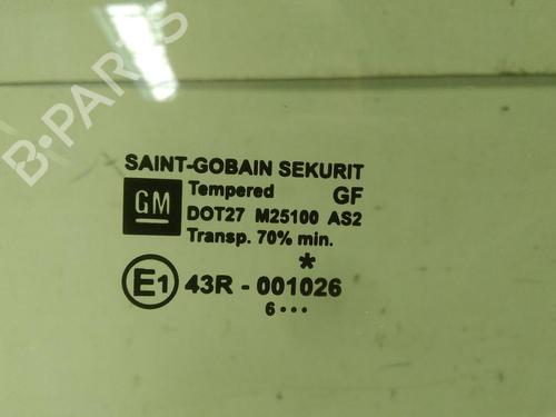 Front right door window OPEL ASTRA H TwinTop (A04) 1.8 (L67) | BP30363651C19