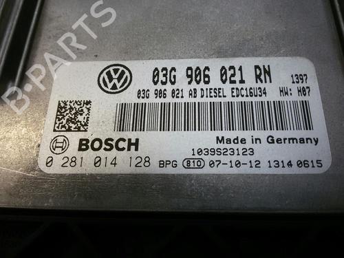 Used Engine control unit (ECU) VW TOURAN VAN (1T1, 1T2) 1.9 TDI (105 hp) 20574635