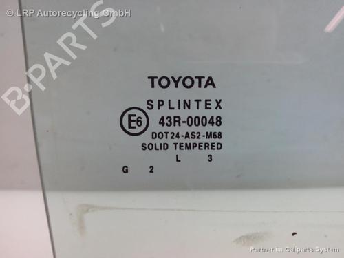 Used Rear right door window TOYOTA AVENSIS Estate (_T25_) 2.0 D-4D (CDT250_, CDT250R) (116 hp) 20579434