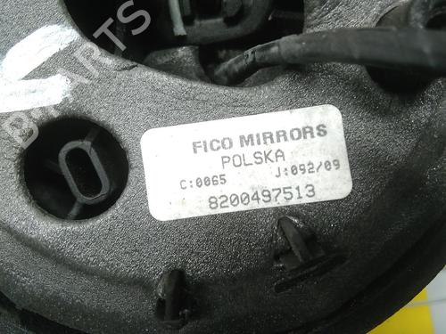 Right mirror DACIA LOGAN MCV (KS_) 1.6 (KS0B, KS0D, KS0F) | BP20517542C27 
