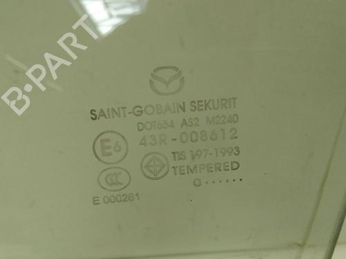 Front left door window MAZDA 3 (BL) 2.2 MZR CD (BL10) | BP20515446C18 