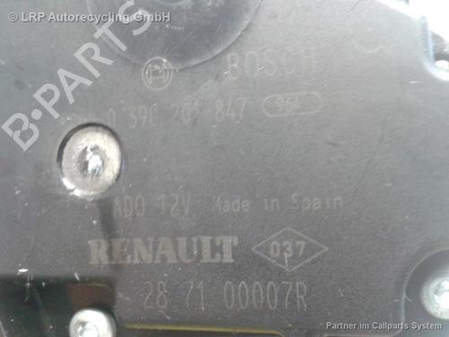 Rear wiper motor RENAULT MEGANE III Hatchback (BZ0/1_, B3_) 1.6 16V (BZ1B, BZ1H) | BP20552269M102 