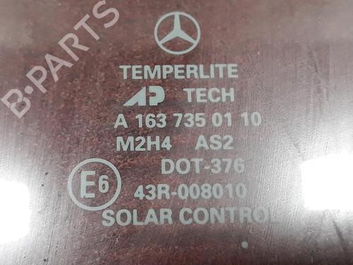 Rear left door window MERCEDES-BENZ M-CLASS (W163) ML 230 (163.136) | BP20578737C20 