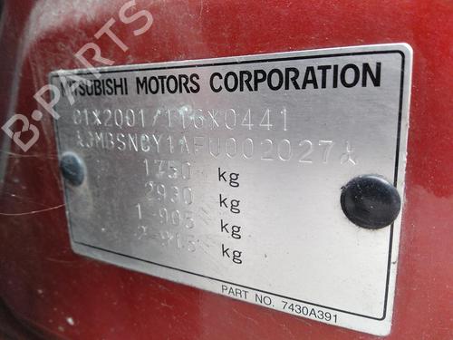 Other MITSUBISHI LANCER VIII (CY_A, CZ_A) 1.6 MIVEC | BP36360565O1  - Image 11