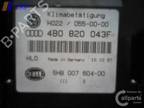 Used Climate control AUDI A6 C5 Avant (4B5) 2.5 TDI (150 hp) 20553678
