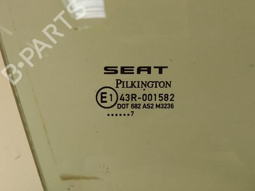 Front right door window SEAT LEON (1P1) 1.6 | BP20515643C19 