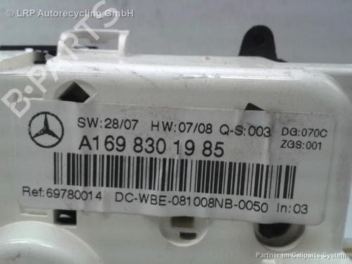 Climate control MERCEDES-BENZ B-CLASS Sports Tourer (W245) B 180 CDI (245.207) | BP20553764I5 