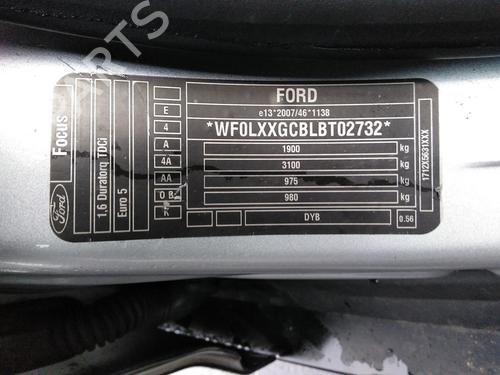 Radio FORD FOCUS III Turnier 1.6 TDCi | BP31321388E6 