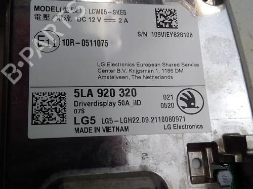 Instrument cluster SKODA ENYAQ iV SUV (5AZ) 80 | BP20514368C47 
