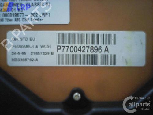 Instrument cluster RENAULT MEGANE I (BA0/1_) 1.9 dTi (BA08, BA0N) | BP20556213C47 