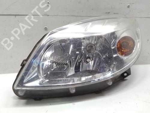 Venstre forlygte DACIA SANDERO II 1.2 (75 hp) 31839571