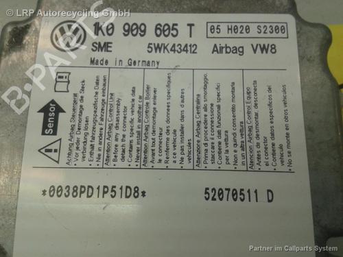 ECU airbags SEAT ALTEA XL (5P5, 5P8) 1.9 TDI | BP20574241M53 