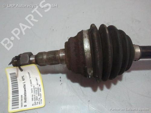 Left front driveshaft OPEL ASTRA G Hatchback (T98) 1.6 (F08, F48) | BP20532414M38 