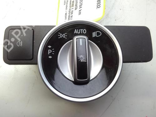 Used Headlight switch MERCEDES-BENZ E-CLASS (W212) E 200 CDI / BlueTEC (212.005, 212.006) (136 hp) 20519994