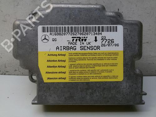 Used ECU airbags MERCEDES-BENZ A-CLASS (W169) A 200 CDI (169.008, 169.308) (140 hp) 20574248