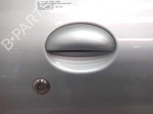 Right front door PEUGEOT 206 CC (2D) 1.6 16V (2DNFUF, 2DNFUR) | BP20582127C3 