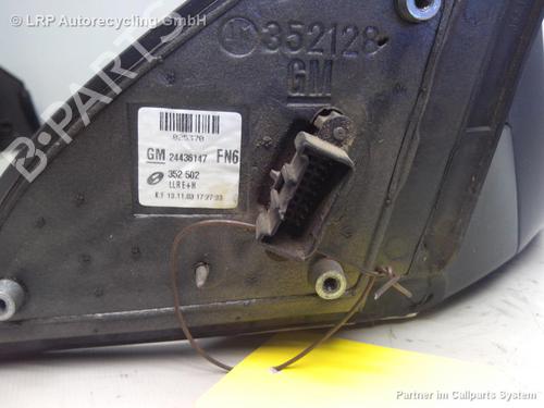 Right mirror OPEL VECTRA C (Z02) 1.8 16V | BP20535407C27 