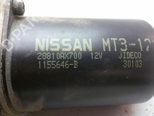 Used Front wiper motor NISSAN MICRA C+C III (K12) 1.6 160 SR (110 hp) 20586298