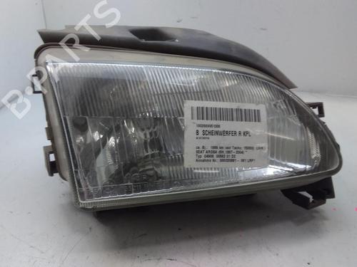 Used Right headlight SEAT AROSA (6H1) [1997-2004]  20569473