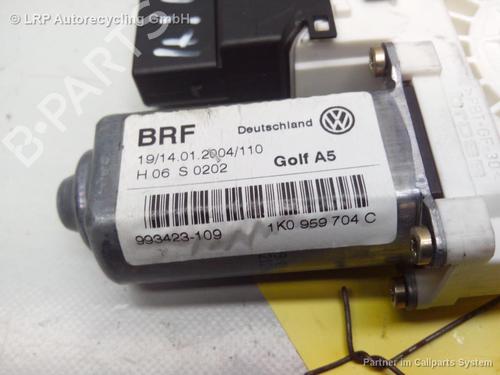 Used Right rear window motor VW GOLF V (1K1) 1.6 FSI (115 hp) 20544362