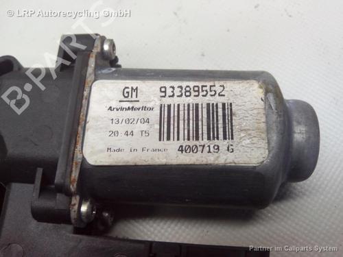 Rudehejsemotor forskærm højre OPEL MERIVA A MPV (X03) 1.6 16V (E75) (100 hp) 20544733
