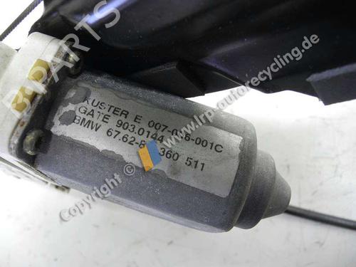 Used Rear right window mechanism BMW 5 (E39) M5 (400 hp) 20543963