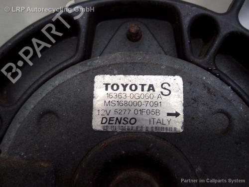 Radiator fan TOYOTA AVENSIS Estate (_T25_) 2.0 D-4D (CDT250_, CDT250R) | BP20541950M35 