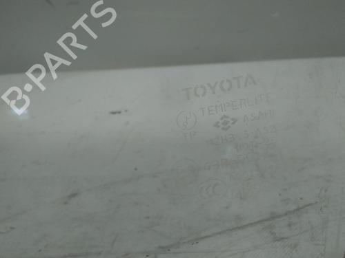 Rear left door window TOYOTA PRIUS Liftback (_W2_) 1.5 Hybrid (NHW20_, NHW20R) | BP20518168C20 