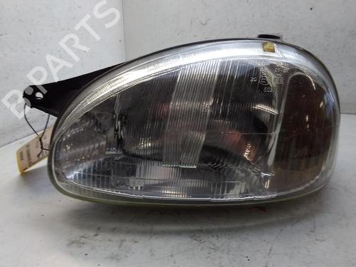 Used Left headlight OPEL CORSA B (S93) 1.0 i 12V (F08, F68, M68) (54 hp) 20523224