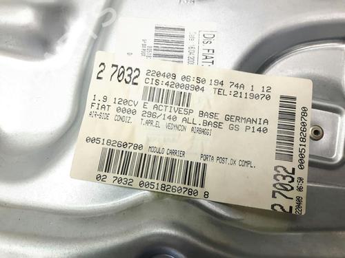 Rear right window mechanism FIAT CROMA (194_) 1.9 D Multijet (194AXB1B) | BP20544020C25 