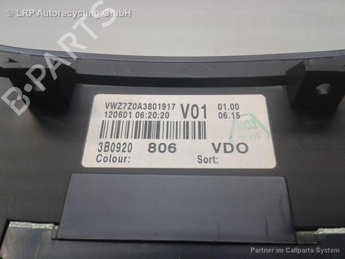 Instrument cluster VW PASSAT B5.5 Variant (3B6) 1.6 | BP20556481C47 
