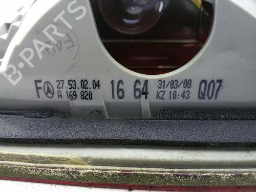 Used Right tailgate light MERCEDES-BENZ B-CLASS Sports Tourer (W245) B 180 CDI (245.207) (109 hp) 20566198