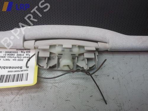 Used Right sun visor SMART CITY-COUPE (450) 0.6 (S1CLA1, 450.341) (55 hp) 20573445