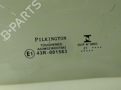 Front right door window PEUGEOT 208 I (CA_, CC_) 1.0 VTi | BP20515695C19 