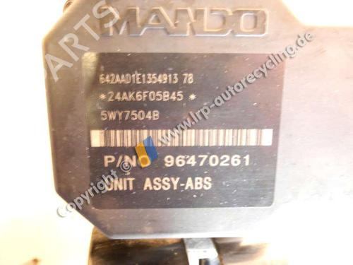 Used ABS pump CHEVROLET AVEO / KALOS Saloon (T250, T255) 1.4 (94 hp) 20554553
