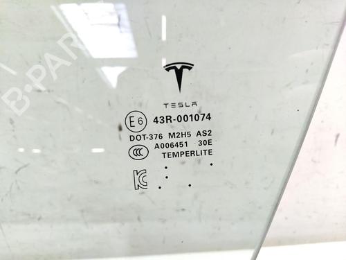 Front left door window TESLA MODEL S (5YJS) P100D AWD | BP33055259C18  - Image 8