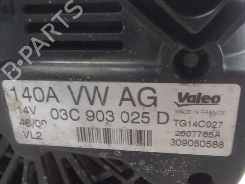 Alternator VW GOLF VI (5K1) 1.4 TSI | BP20596018M7 