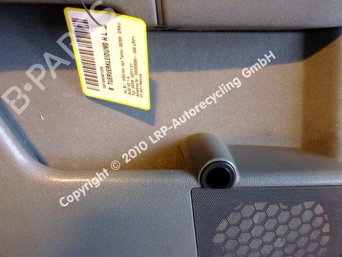 Rear left panel AUDI A2 (8Z0) 1.4 | BP20581510C60 
