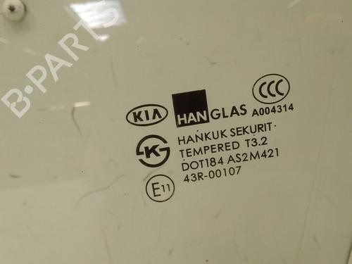 Front left door window KIA RIO I Hatchback (DC) 1.3 | BP20590732C18 
