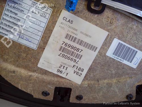 Verkleidung hinten links für MERCEDES-BENZ E-CLASS T-Model (S211) E 220 T CDI (211.208) (170 hp) 20581449