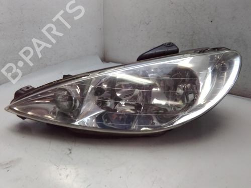 Lyskaster venstre PEUGEOT 206 CC (2D) 1.6 16V (2DNFUF, 2DNFUR) (109 hp) 20523159
