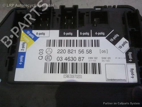 Switch MERCEDES-BENZ S-CLASS (W220, V220) S 500, S 500 L (220.075, 220.175, 220.875) | BP20568043I30 