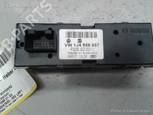 Used Left front window switch VW GOLF IV (1J1) 1.6 (100 hp) 20567908