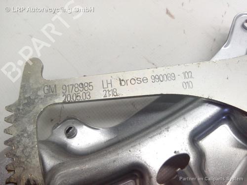 Used Front left window mechanism OPEL SIGNUM Hatchback (Z03) 2.0 Turbo (F48) (175 hp) 20545174