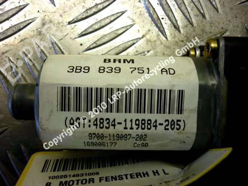 Rear left window mechanism VW PASSAT B5 Variant (3B5) 1.9 TDI | BP20562525C24 