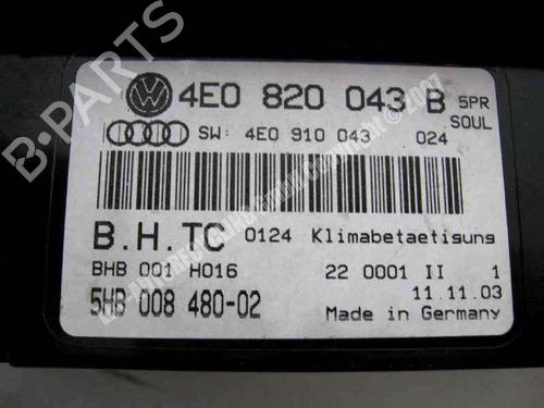 Climate control AUDI A8 D3 (4E2, 4E8) 3.0 TDI quattro | BP20555310I5 